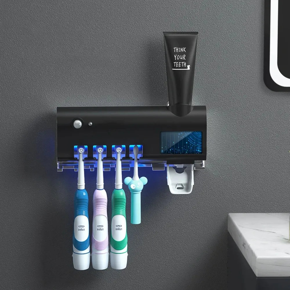 UV Toothbrush Holder Rechargeable & Fast Dryin