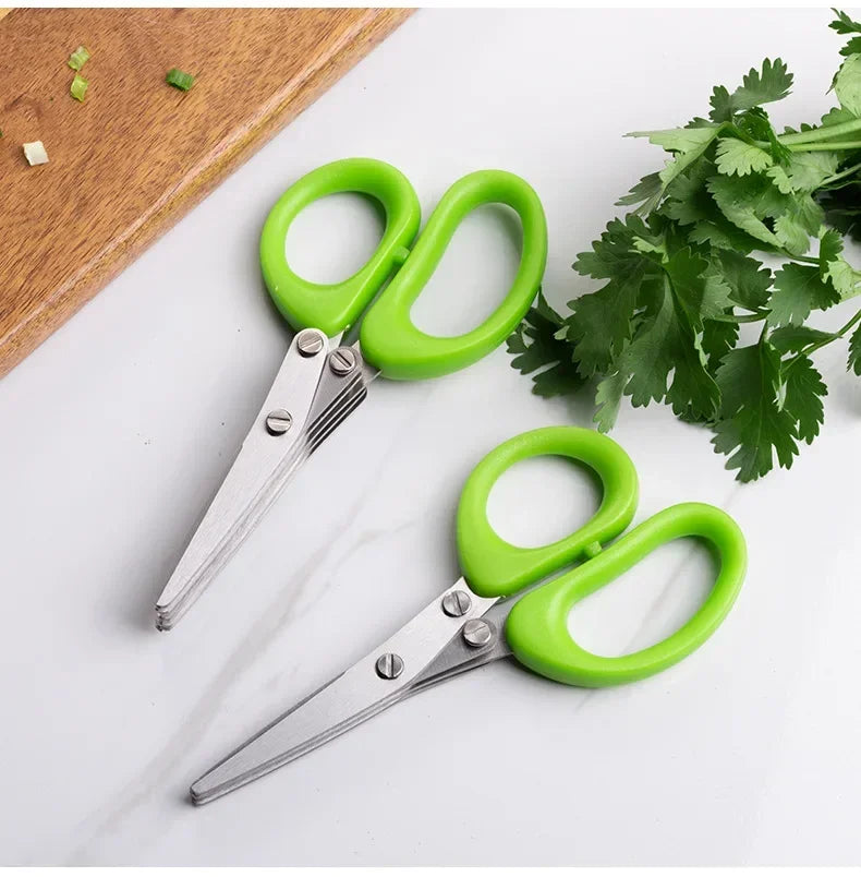 Multi-functional Stainless Steel 3/5 Layer Scissors
